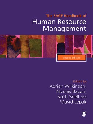 cover image of The SAGE Handbook of Human Resource Management
